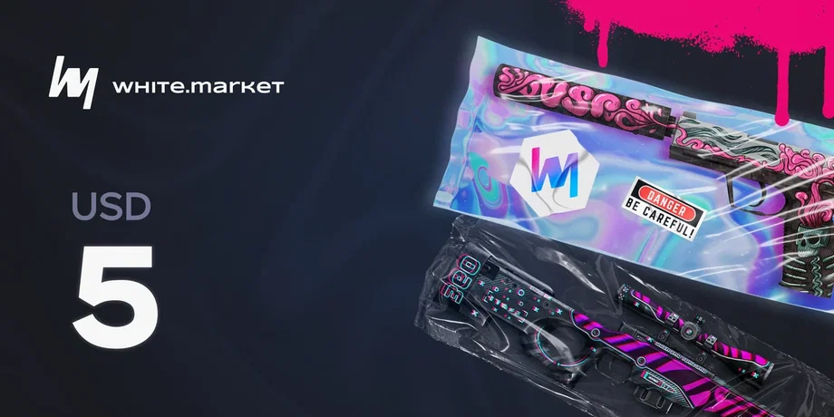 white.market 5 USD Gift Card (Global) gallery image 2