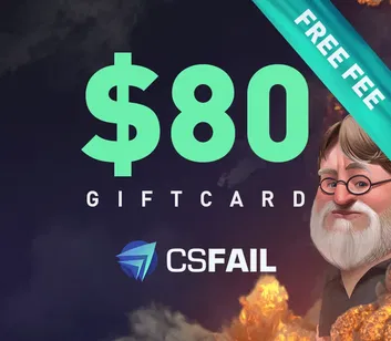 CS fail 80 USD Gift Card (Global)