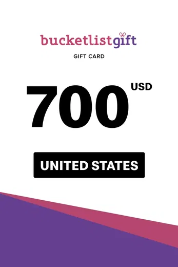 BucketlistGift 700 USD Gift Card (United States) gallery image 2