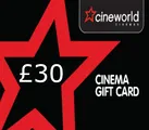 Cineworld Cinema 30 GBP Gift Card (United Kingdom) thumb 1
