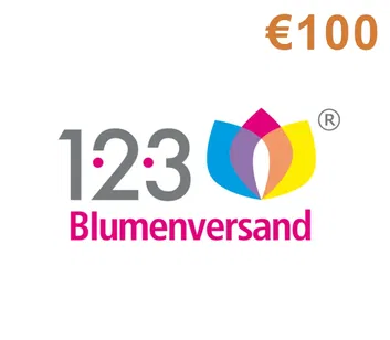 123 Blumenversand 100 EUR Gift Card (Germany)