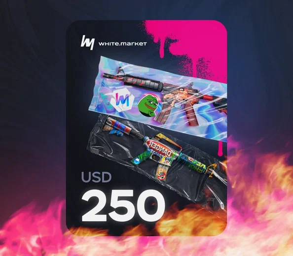 white.market 250 USD Gift Card (Global) gallery image 2