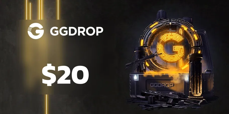 GGdrop 20 USD Gift Card (Global) gallery image 2