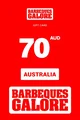 Barbeques Galore 70 AUD Gift Card (Australia) thumb 2