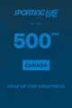 Sporting Life 500 CAD Gift Card (Canada) thumb 2