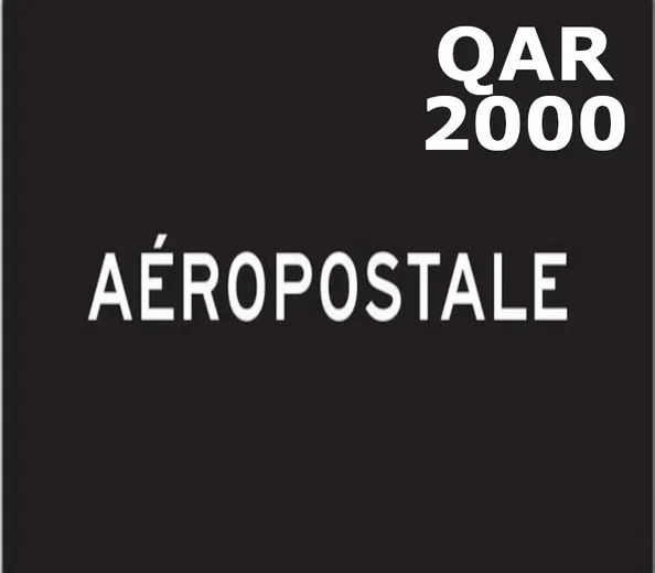 Aeropostale 2000 QAR Gift Card (Qatar) gallery image 2