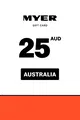 Myer 25 AUD Gift Card (Australia) thumb 2