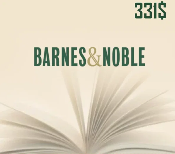 Barnes and Noble 331 USD Gift Card (United States) gallery image 1