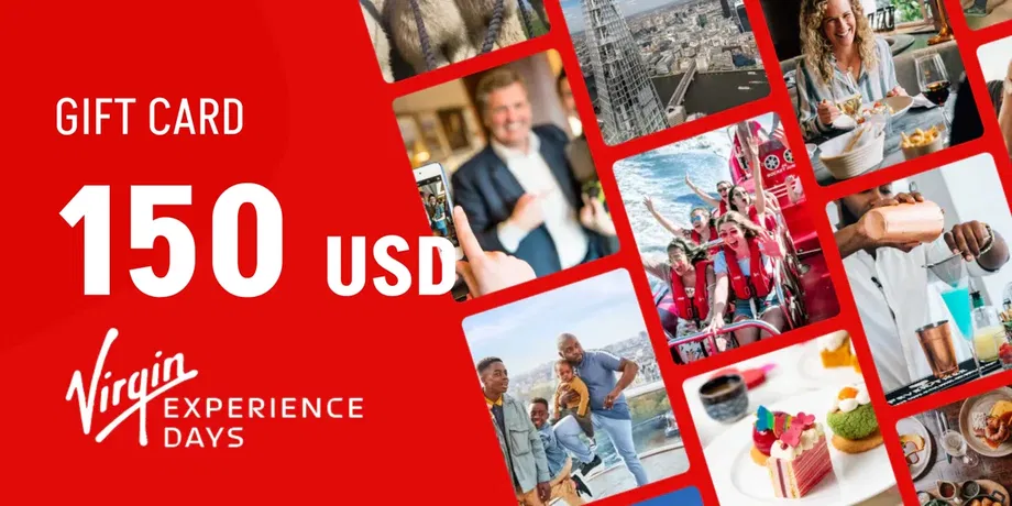 Virgin Experience Days 150 USD Gift Card (United States) gallery image 2