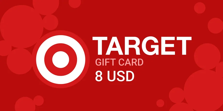 Target 8 USD Gift Card (United States) gallery image 2