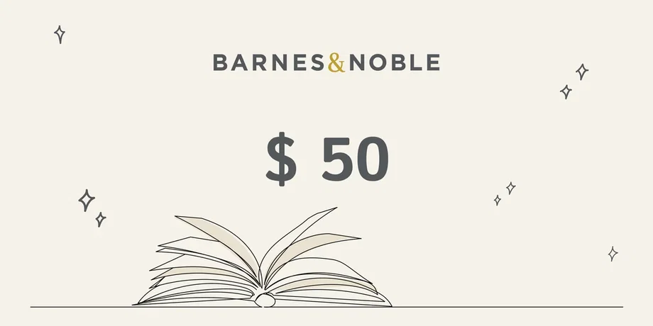Barnes and Noble 50 USD Gift Card (United States) gallery image 1