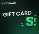 CSGOCases 5 EUR Gift Card (Global) thumb 1