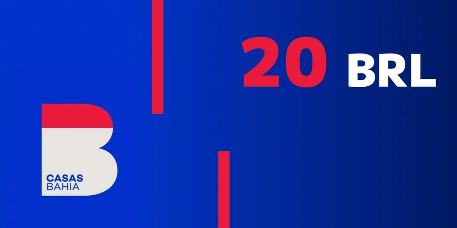 Casas Bahia 20 BRL Gift Card (Brazil) gallery image 2