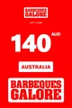 Barbeques Galore 140 AUD Gift Card (Australia) thumb 2