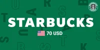 Starbucks 70 USD Gift Card (United States) thumb 2