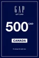 Gap 500 CAD Gift Card (Canada) thumb 2