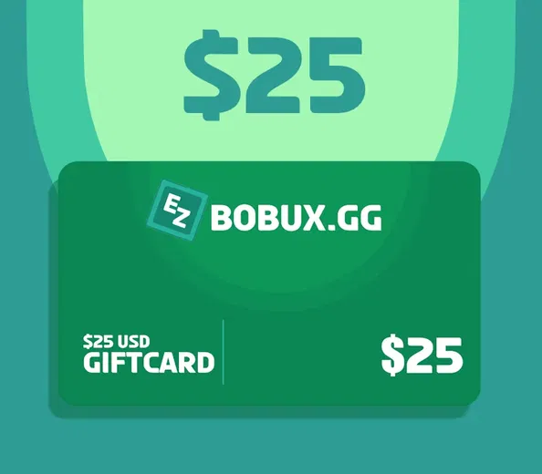 EzBobux.gg 25 USD Gift Card (Global) gallery image 1