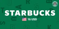 Starbucks 16 USD Gift Card (United States) thumb 2