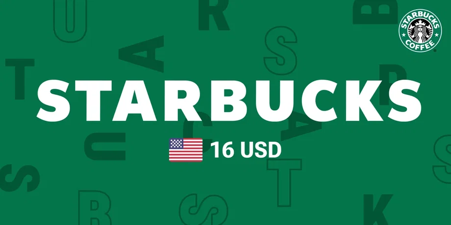 Starbucks 16 USD Gift Card (United States) gallery image 2