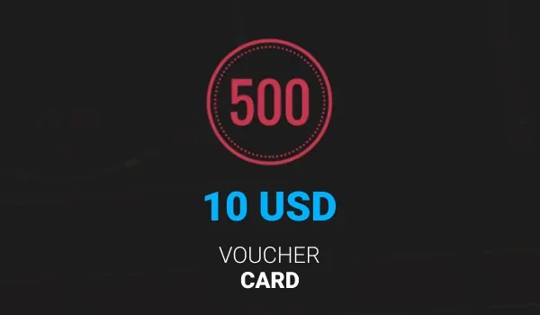 CSGO500 10 USD Gift Card (Global) gallery image 2