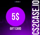 CS2CASE 5 USD Gift Card (Global) thumb 2