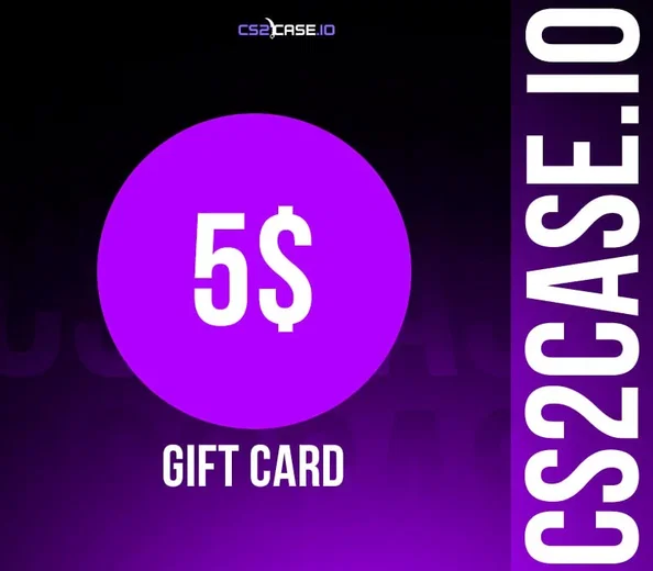 CS2CASE 5 USD Gift Card (Global) gallery image 2
