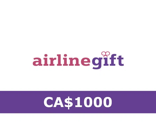 AirlineGift 1000 CAD Gift Card (Canada) gallery image 2