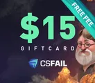 CS fail 15 USD Gift Card (Global) thumb 1