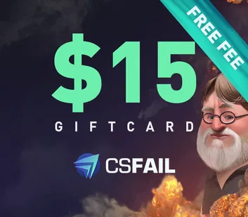 CS fail 15 USD Gift Card (Global)