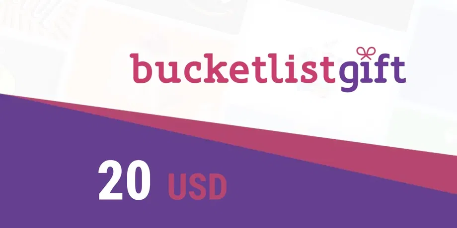 BucketlistGift 20 USD Gift Card (United States) gallery image 2
