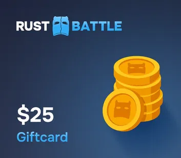 RustBattle 25 USD Gift Card (Global)