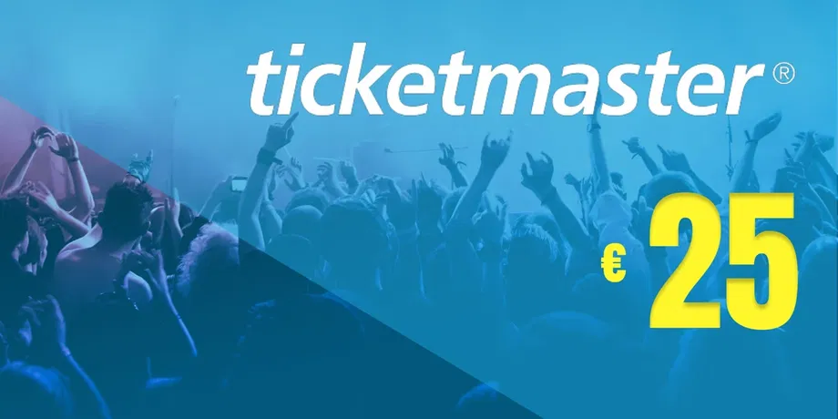 Ticketmaster 25 EUR Gift Card (Netherlands) gallery image 2