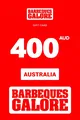 Barbeques Galore 400 AUD Gift Card (Australia) thumb 2