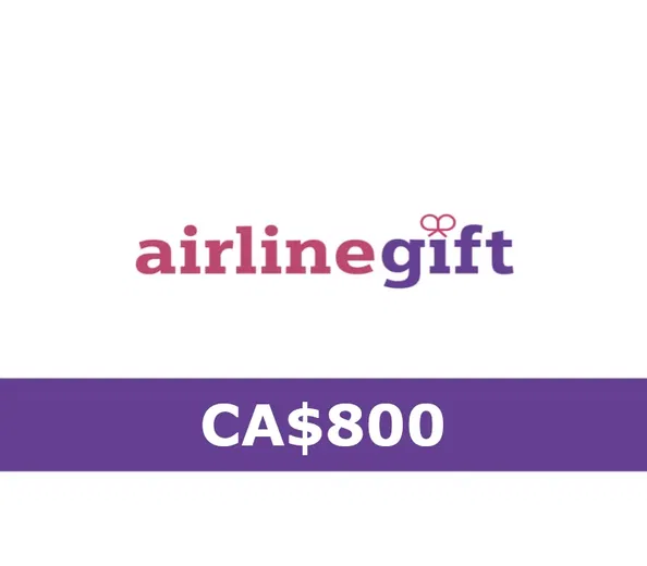 AirlineGift 800 CAD Gift Card (Canada) gallery image 2