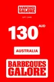 Barbeques Galore 130 AUD Gift Card (Australia) thumb 2