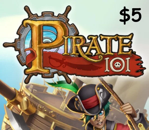 Pirate101 5 USD Gift Card (United States) gallery image 1