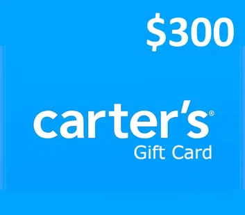 Carter's 300 USD Gift Card (United States)