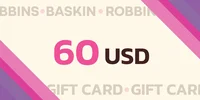 Baskin Robbins 60 USD Gift Card (United States) thumb 2