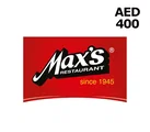 Max's Restaurant 400 AED Gift Card (UAE) thumb 2