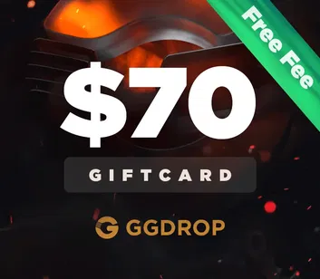 GGdrop 70 USD Gift Card (Global)