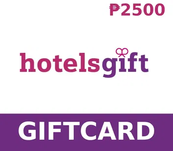 HotelsGift 2500 PHP Gift Card (Philippines)