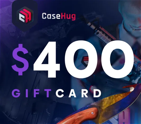 CaseHug 400 USD Gift Card (Global) gallery image 2