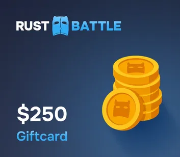 RustBattle 250 USD Gift Card (Global)