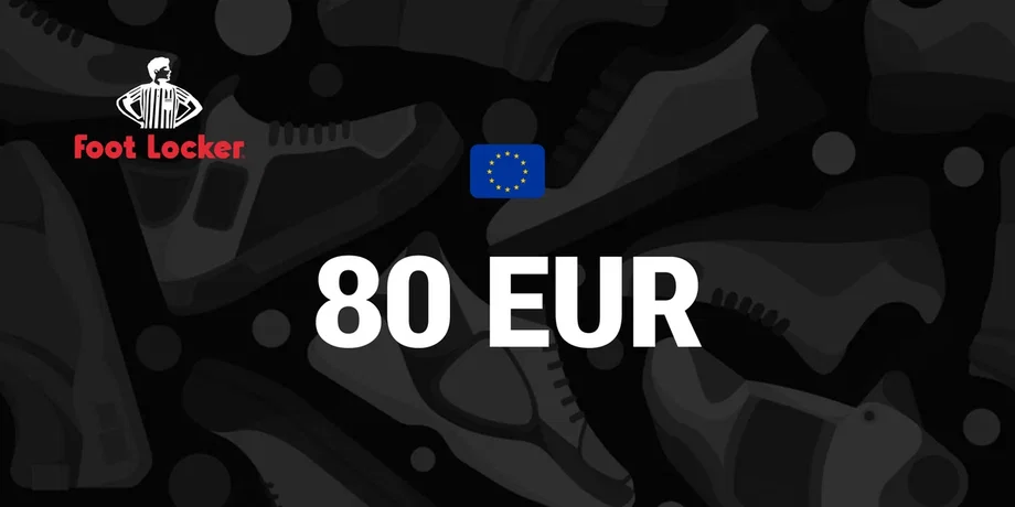 Foot Locker 80 EUR Gift Card (Portugal) gallery image 2