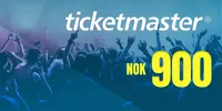 Ticketmaster 900 NOK Gift Card (Norway) thumb 2