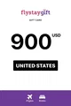 Flystay 900 USD Gift Card (United States) thumb 2