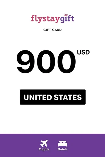 Flystay 900 USD Gift Card (United States) gallery image 2