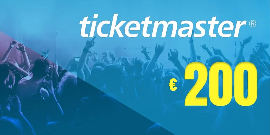 Ticketmaster 200 EUR Gift Card (Belgium) gallery image 2