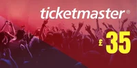 Ticketmaster 35 GBP Gift Card (United Kingdom) thumb 2