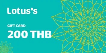 Lotuss 200 THB Gift Card (Thailand)